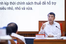越南政府总理黎明兴发表讲话 图自越通社