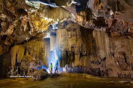 新发现洞穴被命名为“胜洞”( (Victory Cave) 图自越通社