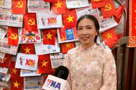 中国香港中文大学博士后研究人员阮氏庆 图自越通社