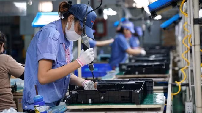 Gia công lắp ráp chi tiết sản phẩm tại Công ty TNHH SXTM Cát Thái phường Trường Thạnh TP Thủ Đức . Ảnh sggp.org.vn.webp