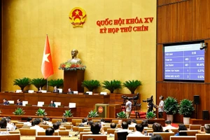 第十五届国会第九次会议：全国共有34个省级行政单位