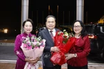 越南国会主席陈青敏和夫人一行启程对摩洛哥和塞内加尔进行正式访问。图自越通社