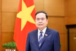 越南国会主席陈青敏。图自越通社