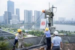 越南军队电信集团为国庆80周年庆典提供5G网络服务。图自越通社