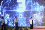 各位代表按钮启动越南高平市-中国白色市跨境旅游路线。图自越通社