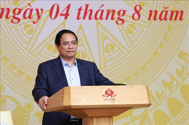 范明政总理在会议上发表讲话。图自越通社 pham-minh-chinh2.jpg