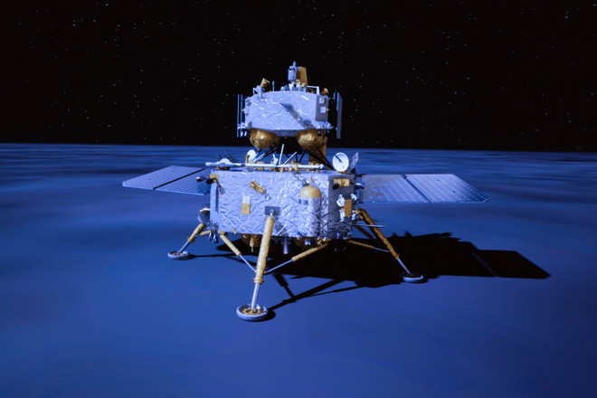 2024年6月2日,嫦娥六号着陆器和上升器组合体在 中继星支持下,成功着陆在月球背面南极—艾特肯盆地预选着陆区 10-su-kien-quoc-te-10.jpg