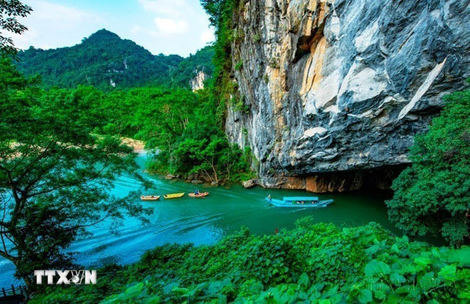 风芽–格邦国家公园是越南最大、最独特的自然保护区之一。图自越通社 ttxxvn-phong-nha-ke-bang-tro-thanh-di-san-thien-nhien-lien-bien-gioi-dau-tien-cua-viet-nam-8147264-11.jpg