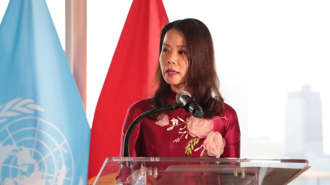 外交部副部长阮明姮。图自越通社 vna-potal-trien-lam-anh-viet-nam-thanh-vien-hoi-dong-nhan-quyen-lien-hop-quoc-tai-new-york-8337289.jpg