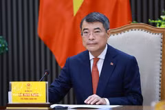 政府总理黎明兴同德国总理弗里德里希·默茨通电话