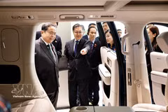 越南国会主席陈青敏参访北京经开区