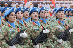越南举行国庆80周年盛大阅兵：人民军各军种整齐亮相巴亭广场