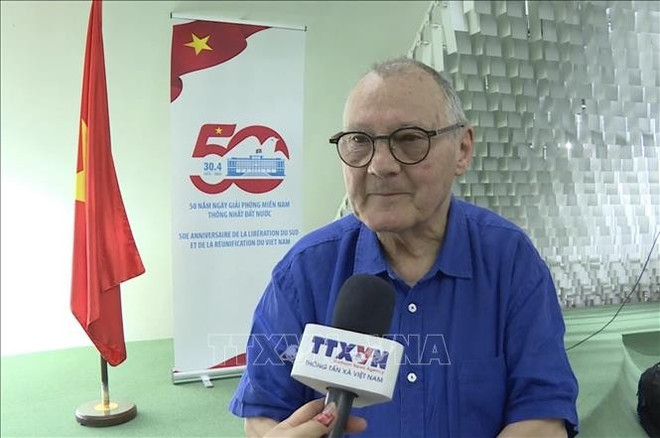 历史学家阿兰·胡斯西奥(Alain Ruscio) 图自越通社 alain.jpg