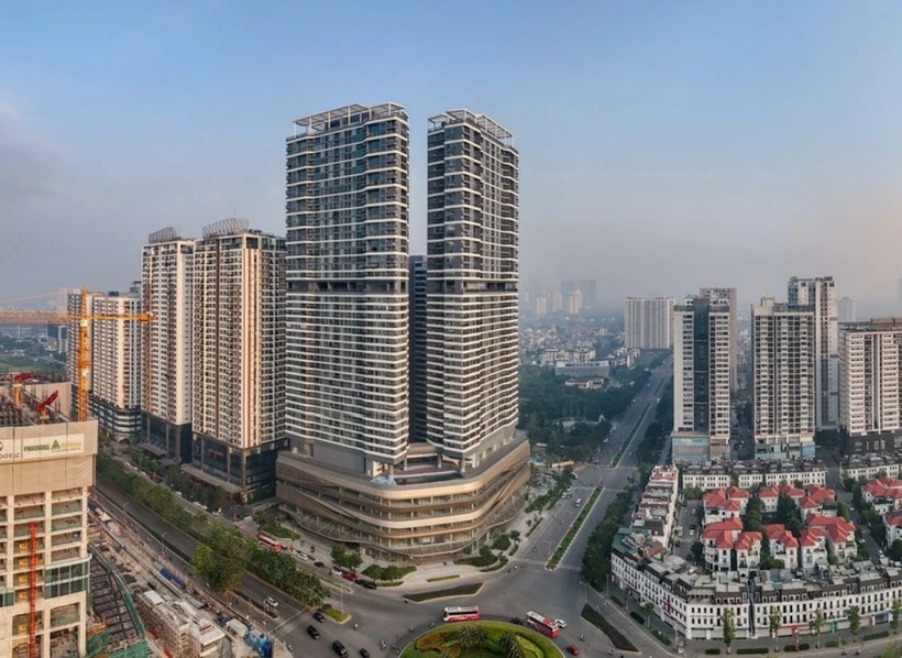 2025年一季度市场维持稳定状态。公寓销量达近3950套，环比下降63%，但同比增长72%。图自越通社
