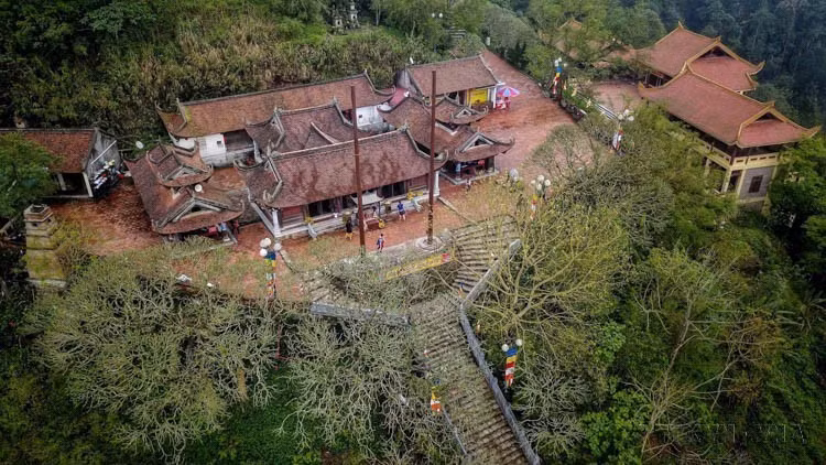 属于安子历史遗迹群的广宁省华安寺。图自越通社