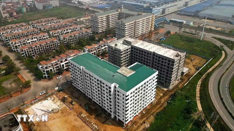 保障性住房建设领域的贷款需求不断增长。图自越通社