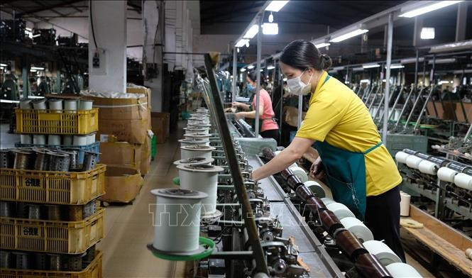截至2023年12月31日，越南全国企业达近92.14万家，同比增长2.8%。图自越通社