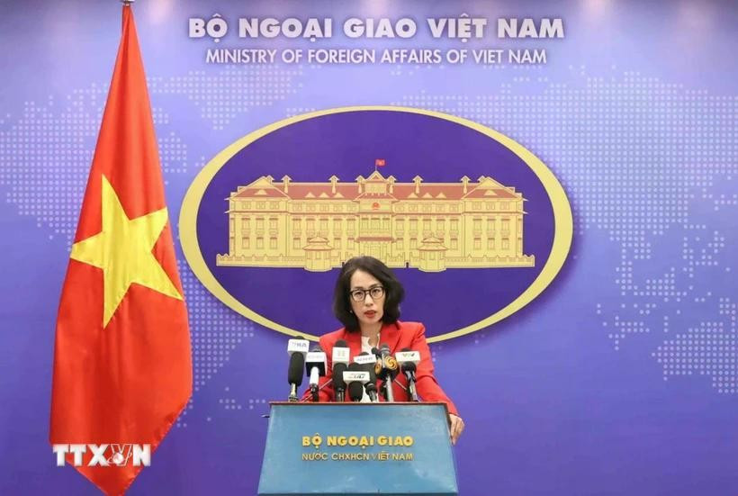 越南外交部发言人范秋姮。图自越通社