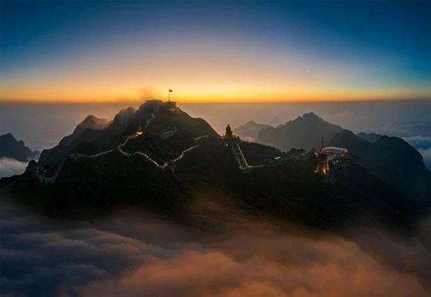  番西邦峰—亚洲“缪斯”之山。黎越庆摄