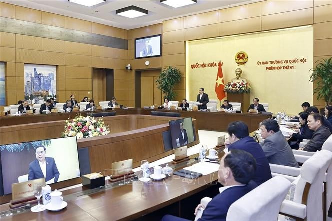 国会常务委员会第41次会议闭幕。图自越通社
