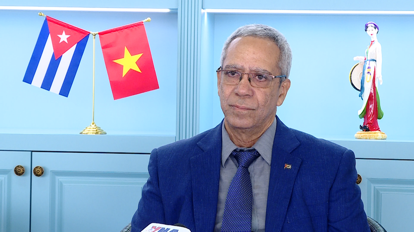 古巴商会主席安托尼·科罗纳。图自越通社