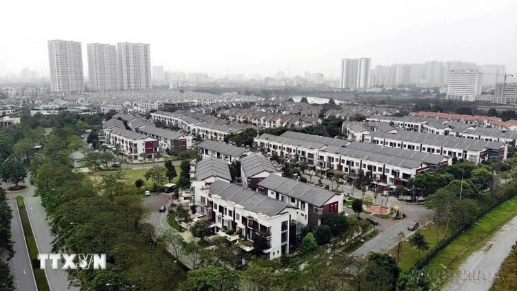 马来西亚房地产集团金务大置地 (Gamuda Land) 在河内投资的高端公寓项目。图自越通社