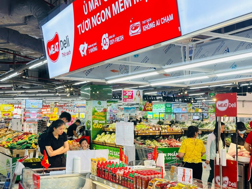 河内市促销活动期间，系列大型零售连锁店将推出各类促销活动。图自越通社