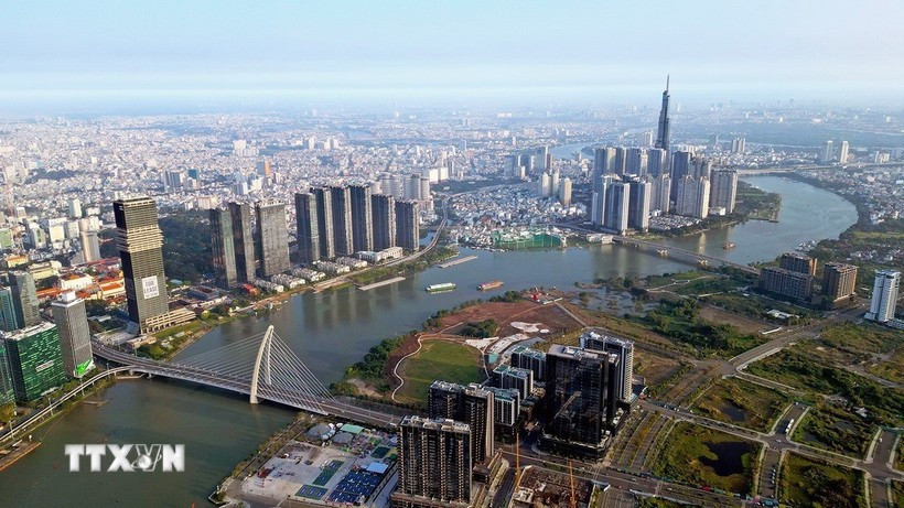 胡志明市——越南领先的经济、文化和旅游中心。图自越通社