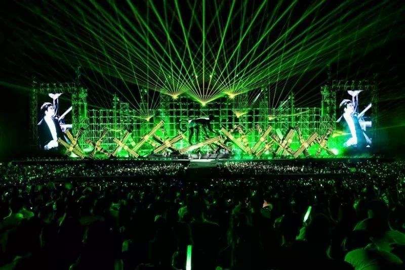 2025年长安音乐与创意的森林艺术节（Forestival 2025）于5月31日晚在长安名胜群溪谷岛精彩开。图自《人民报》