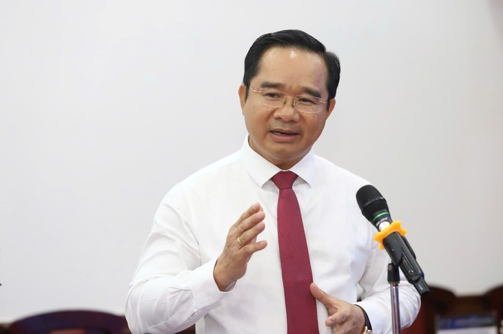 胡志明市人民委员会主席阮文得。图自《越南之声》 