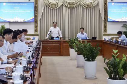 会议现场。图自越通社