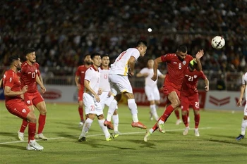 国际足球友谊赛：越南队以2比0战胜阿富汗队
