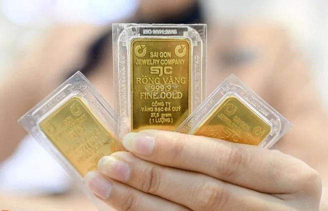 越南对金条的投资需求大幅增加。图自vietnamplus vang-1556.jpg.webp