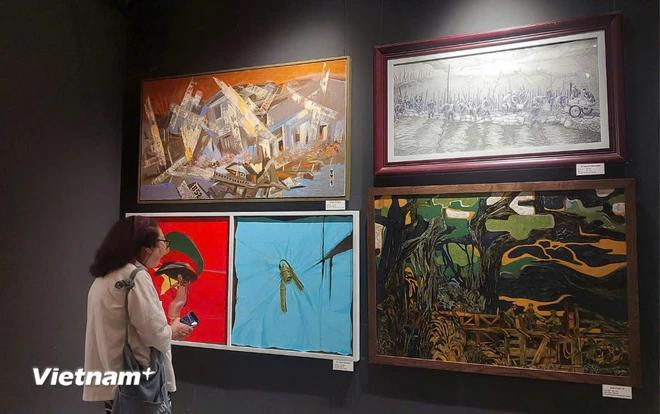 展览会的一角。Vietnam+ 4.webp