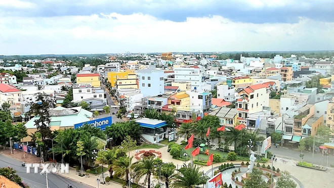 朔庄市。图自越通社 thanh_pho_soc_trang_1.jpg