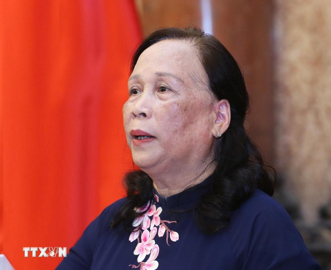 原越南劳动、荣军与社会部(2011-2016年任期)部长范氏海传。图自越通社 uuid=060B4C7E-903E-48F9-8119-3001783294CA&library=1&type=1&mode=1&loc=true&cap=true.jpg