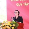 越南政府副总理范氏清茶出席启动仪式并发表讲话。图自越通社