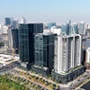 越南胡志明市国际金融中心预计将于今年年底投入运行。图自越通社