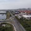 附图：盖美下（Cái Mép Hạ）自贸区——胡志明市经济增长的助推器之一。图自越通社