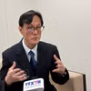 日本大阪大学教授清水正明（Shimizu Masaaki）接受越通社驻日本记者采访。图自越通社