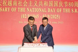 越南驻华使馆庆祝国庆80周年，越中承诺深化“六个更”战略合作