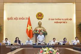 越南国会常务委员会第三次会议开幕