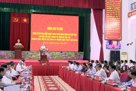 苏林总书记为新芹苴市发展指明方向