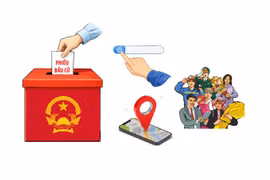河内：体验数字地图，了解第十六届国会代表和河内市人民议会代表选举信息
