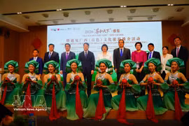 广西百色生态茶与文化遗产亮相河内2026 “茶和天下·雅集”