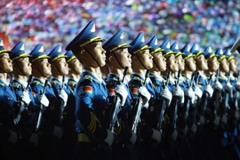 越南国家级国庆阅兵总彩排中的难忘瞬间