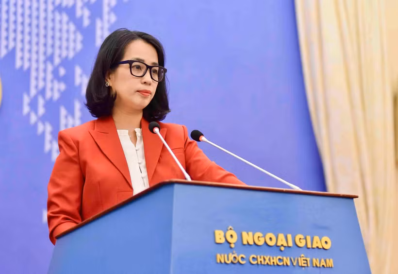 越南外交部发言人范秋姮。图自外交部