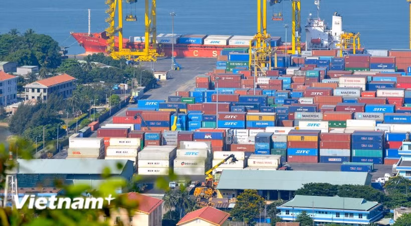 附图：岘港港基础设施。图自Vietnam+