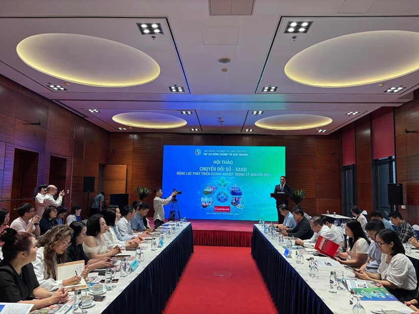 研讨会现场。图自越通社