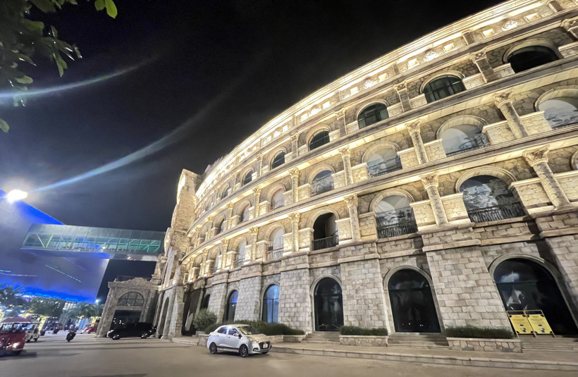 富国日落小镇的一角。图自越通社